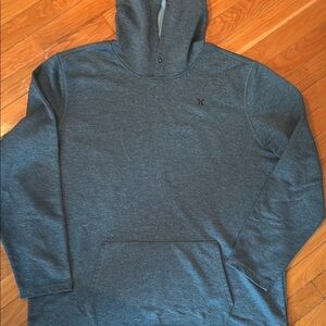 Hurley Blue Hoodie Classic Pullover Style